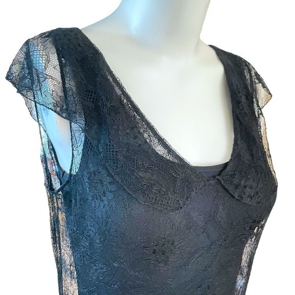 1920’s Antique Lace Flapper Gown - Picture 4 of 13